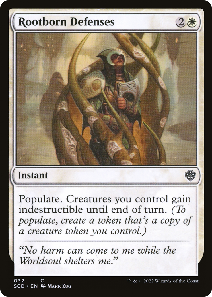 Image of Rootborn Defenses (SCD-032) - Starter Commander Decks