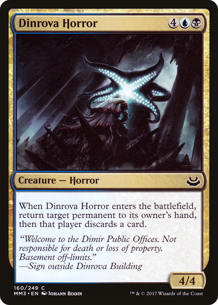 Image of Dinrova Horror (MM3-160) - Modern Masters 2017