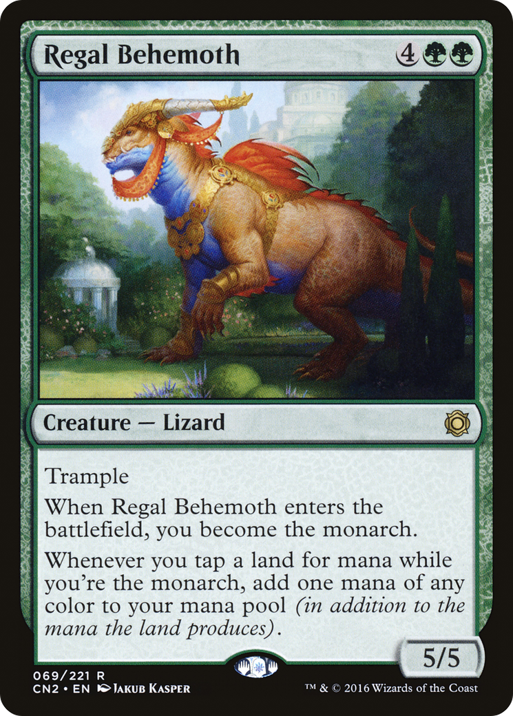 Image of Regal Behemoth (CN2-069) - Conspiracy: Take the Crown Foil