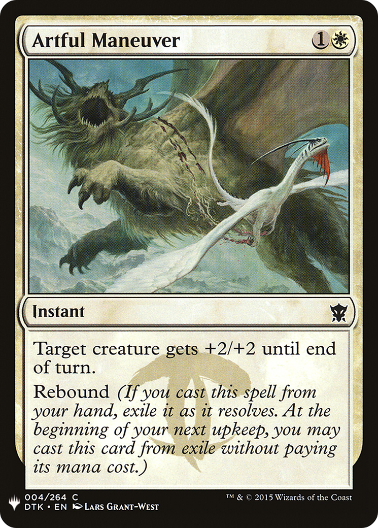 Image of Artful Maneuver (LIST-004) - The List