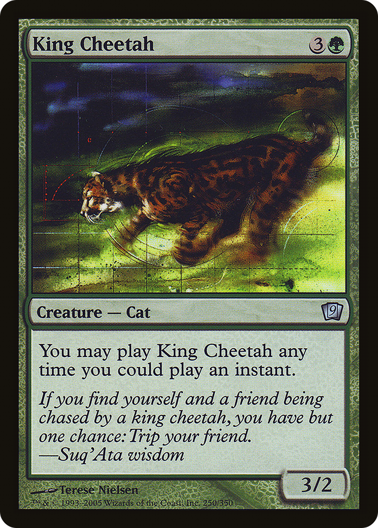 Image of King Cheetah (9ED-250) - 9th Edition