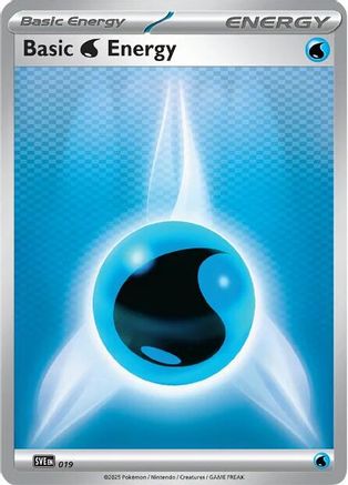 Image of Basic Water Energy 019  SVE Scarlet & Violet Energies - Common