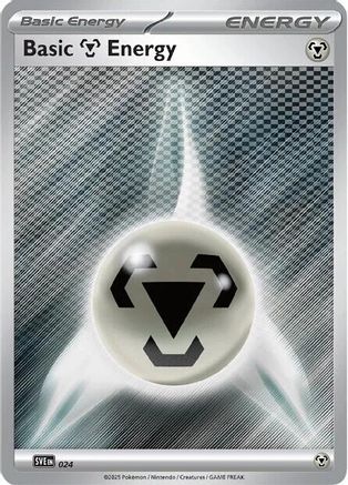 Image of Basic Metal Energy 024  - Reverse Holofoil SVE Scarlet & Violet Energies - Common