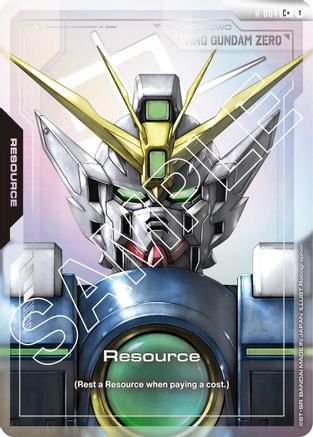 Image of Resource (R-004) (C+) (R-004) - Newtype Rising Holofoil