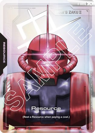 Image of Resource (R-005) (C+) (R-005) - Newtype Rising Holofoil