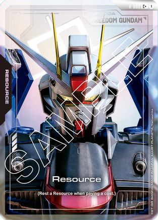 Image of Resource (R-008) (C+) (R-008) - Newtype Rising Holofoil