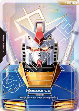 Image of Resource (R-002) (C++) (R-002) - Newtype Rising Holofoil