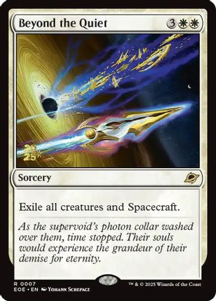 Image of Beyond the Quiet (PRE-007) - Prerelease Cards Foil