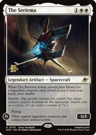 Image of The Seriema (PRE-035) - Prerelease Cards Foil