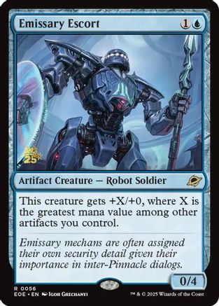Image of Emissary Escort (PRE-056) - Prerelease Cards Foil