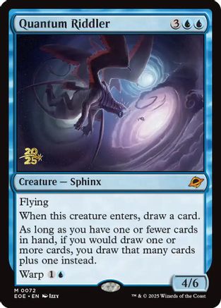 Image of Quantum Riddler (PRE-072) - Prerelease Cards Foil
