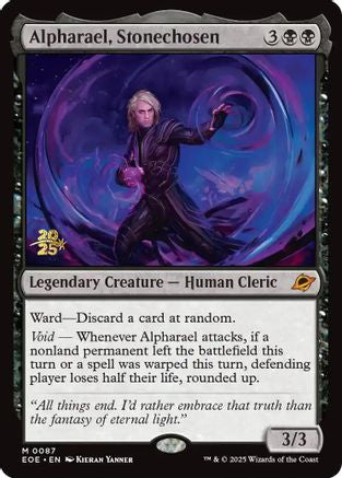 Image of Alpharael, Stonechosen (PRE-087) - Prerelease Cards Foil