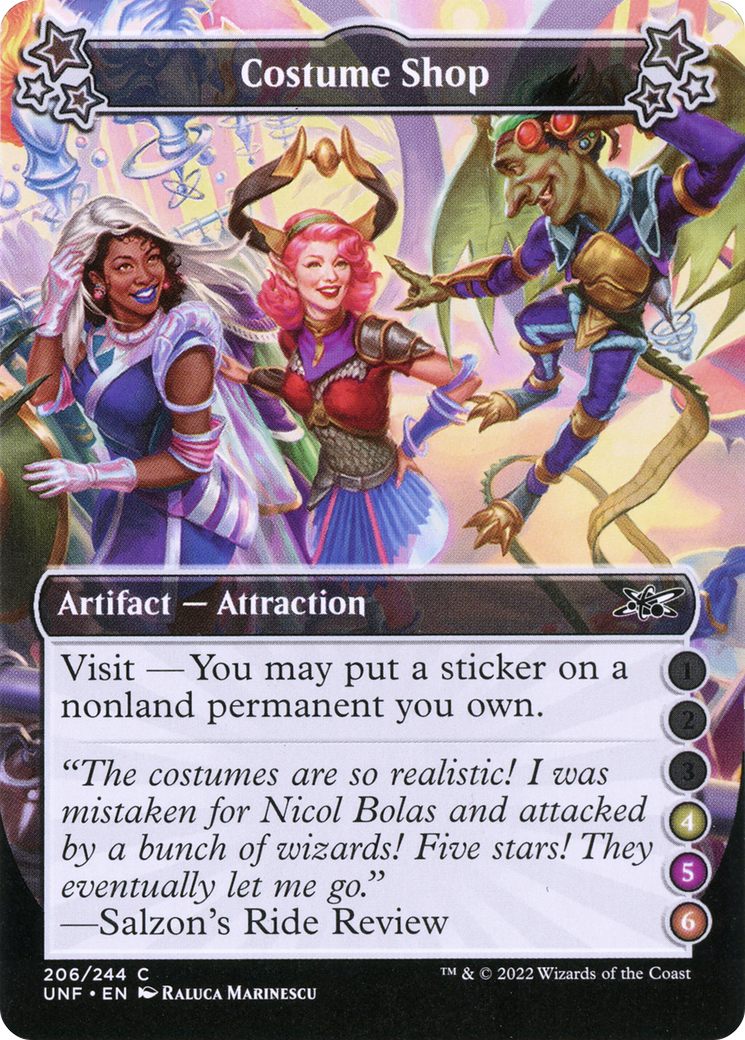 Image of Costume Shop (4-5-6) (UNF-206) - Unfinity Foil