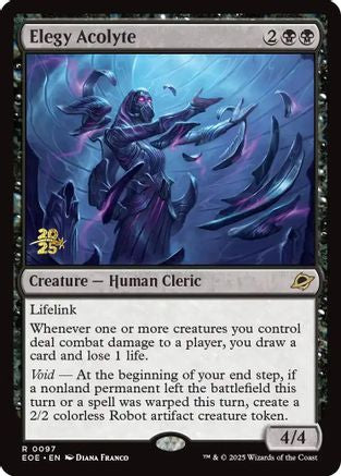 Image of Elegy Acolyte (PRE-097) - Prerelease Cards Foil
