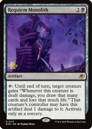 Image of Requiem Monolith (PRE-113) - Prerelease Cards Foil