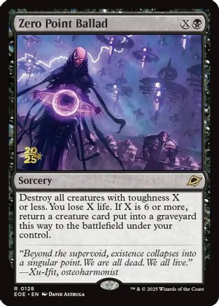 Image of Zero Point Ballad (PRE-128) - Prerelease Cards Foil