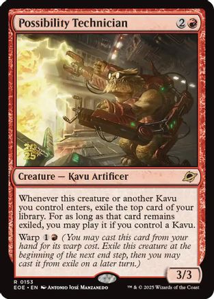 Image of Possibility Technician (PRE-153) - Prerelease Cards Foil