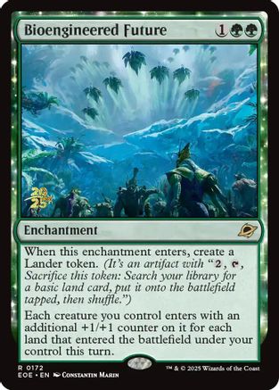 Image of Bioengineered Future (PRE-172) - Prerelease Cards Foil