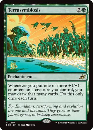 Image of Terrasymbiosis (PRE-210) - Prerelease Cards Foil