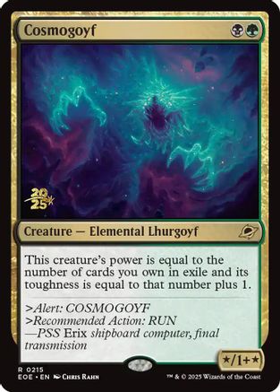 Image of Cosmogoyf (PRE-215) - Prerelease Cards Foil