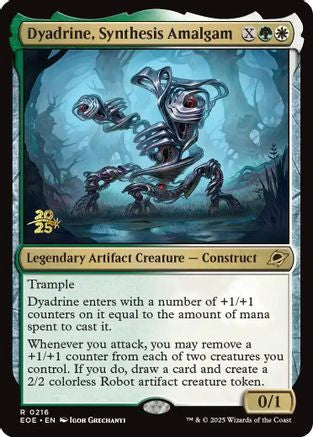 Image of Dyadrine, Synthesis Amalgam (PRE-216) - Prerelease Cards Foil
