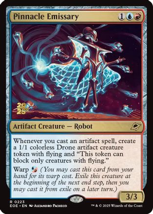 Image of Pinnacle Emissary (PRE-223) - Prerelease Cards Foil