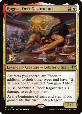 Image of Ragost, Deft Gastronaut (PRE-224) - Prerelease Cards Foil