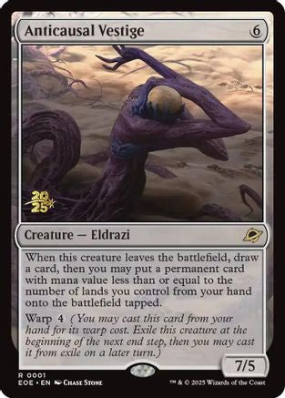 Image of Anticausal Vestige (PRE-001) - Prerelease Cards Foil