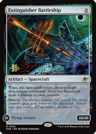 Image of Extinguisher Battleship (PRE-242) - Prerelease Cards Foil