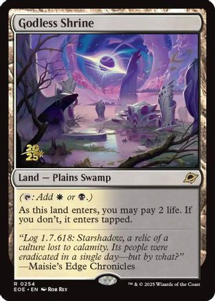Image of Godless Shrine (PRE-254) - Prerelease Cards Foil