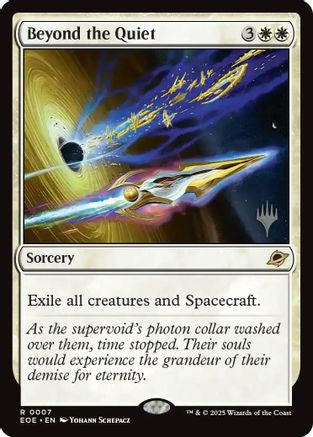 Image of Beyond the Quiet (PPEOE-007) - Promo Pack: Edge of Eternities Foil