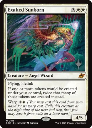Image of Exalted Sunborn (PPEOE-015) - Promo Pack: Edge of Eternities