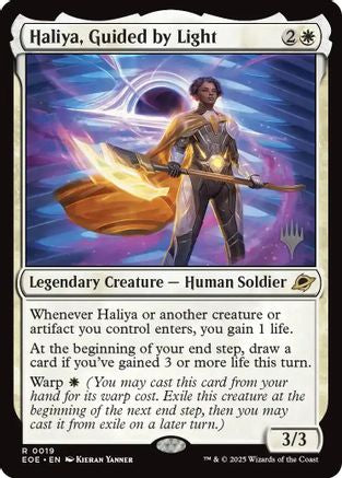 Image of Haliya, Guided by Light (PPEOE-019) - Promo Pack: Edge of Eternities Foil