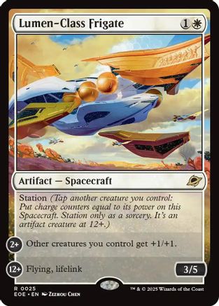 Image of Lumen-Class Frigate (PPEOE-025) - Promo Pack: Edge of Eternities