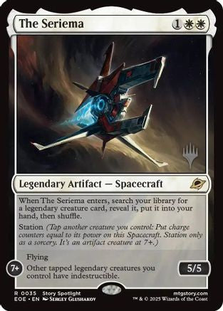 Image of The Seriema (PPEOE-035) - Promo Pack: Edge of Eternities Foil