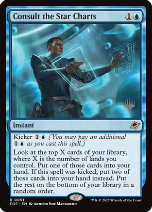 Image of Consult the Star Charts (PPEOE-051) - Promo Pack: Edge of Eternities Foil