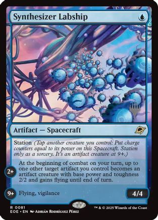 Image of Synthesizer Labship (PPEOE-081) - Promo Pack: Edge of Eternities Foil