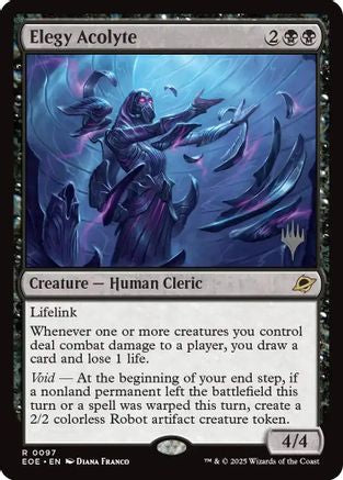 Image of Elegy Acolyte (PPEOE-097) - Promo Pack: Edge of Eternities Foil