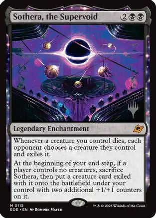 Image of Sothera, the Supervoid (PPEOE-115) - Promo Pack: Edge of Eternities Foil
