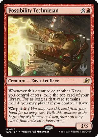 Image of Possibility Technician (PPEOE-153) - Promo Pack: Edge of Eternities Foil