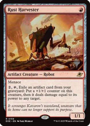 Image of Rust Harvester (PPEOE-159) - Promo Pack: Edge of Eternities Foil