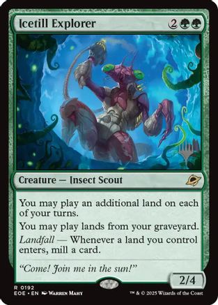 Image of Icetill Explorer (PPEOE-192) - Promo Pack: Edge of Eternities Foil