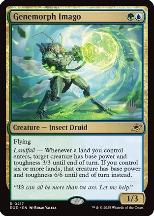 Image of Genemorph Imago (PPEOE-217) - Promo Pack: Edge of Eternities Foil