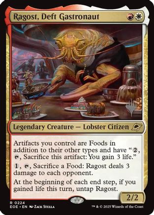 Image of Ragost, Deft Gastronaut (PPEOE-224) - Promo Pack: Edge of Eternities Foil