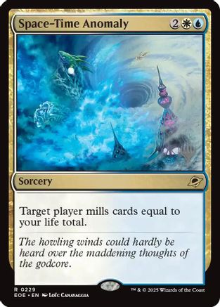 Image of Space-Time Anomaly (PPEOE-229) - Promo Pack: Edge of Eternities Foil