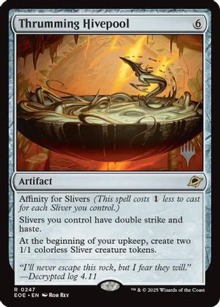 Image of Thrumming Hivepool (PPEOE-247) - Promo Pack: Edge of Eternities Foil