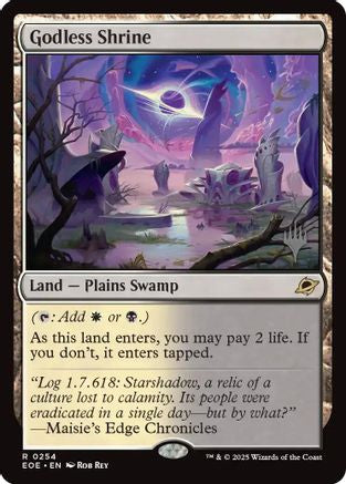 Image of Godless Shrine (PPEOE-254) - Promo Pack: Edge of Eternities Foil