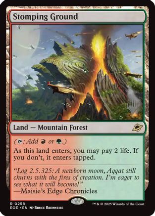 Image of Stomping Ground (PPEOE-258) - Promo Pack: Edge of Eternities Foil