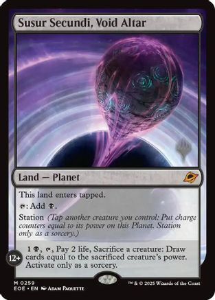 Image of Susur Secundi, Void Altar (PPEOE-259) - Promo Pack: Edge of Eternities Foil