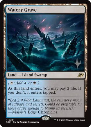Image of Watery Grave (PPEOE-261) - Promo Pack: Edge of Eternities Foil